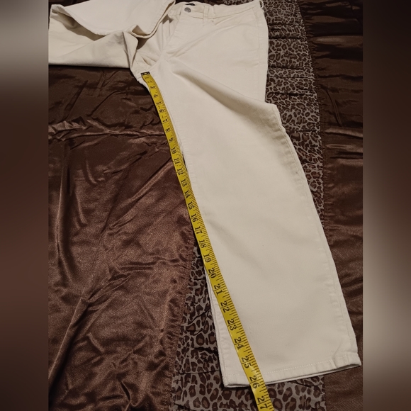 J. Crew Re- Imagined Women Sz30P Ivory Straight Leg Corduroy Pants - Picture 9 of 13